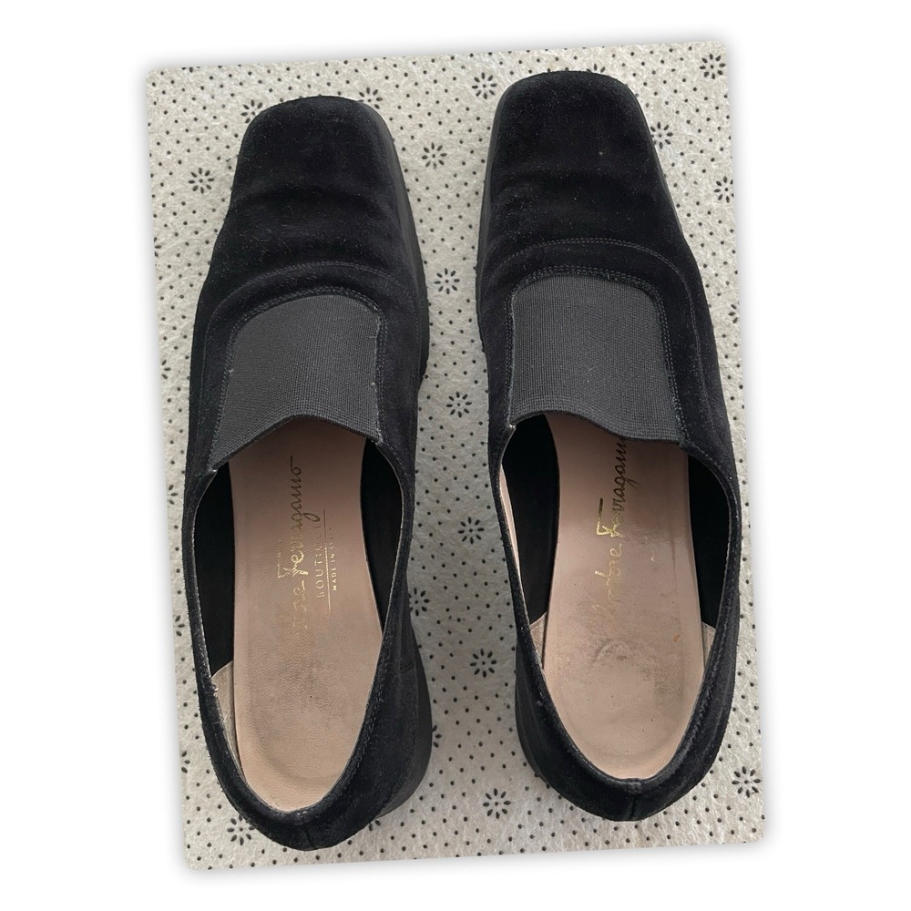 Salvatore Ferragamo Made in Italy Womens Slip on |‎ Size 8 1/2 2A